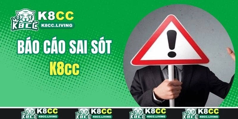 Báo cáo/ khiếu nại sai sót của website